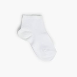 Einfarbige Knöchelsocken Sommer Weiß