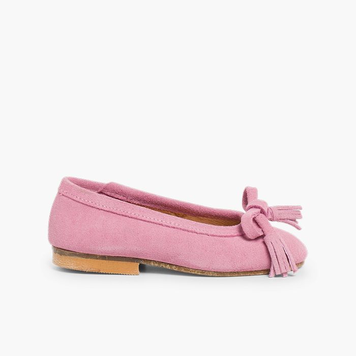Ballerinas für Mädchen Manoletina Serraje