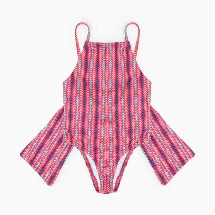 Lycra-Badeanzug für Mädchen