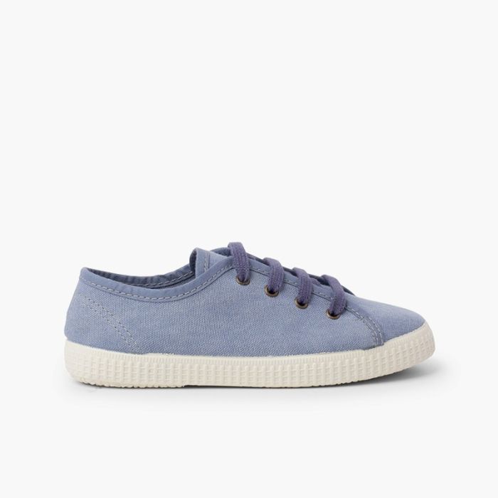 Veganer ökologischer Canvas-Sneaker