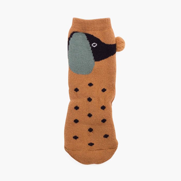Anti-Rutsch-Socken mit Bommel für Hunde