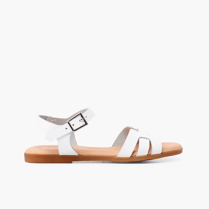 Römersandalen aus Leder für Damen und Mädchen