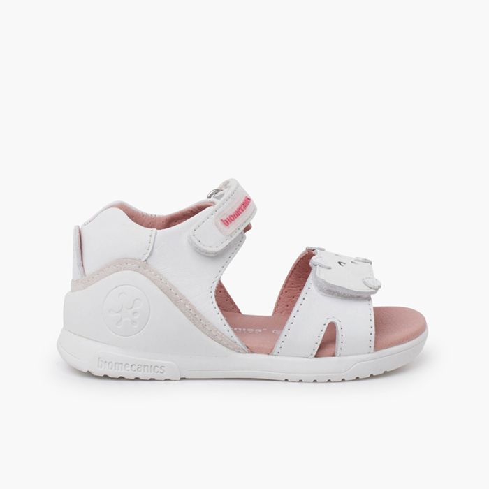 Erstausstattungs-Sandalen mit Hundemotiv