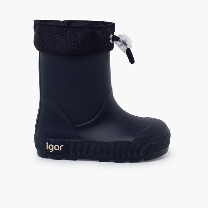 Regenstiefel für Kinder mit weicher Sohle und verstellbarem Schaft