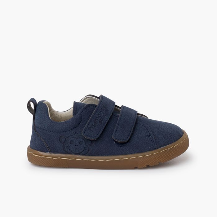 Barfuß-Sneaker im Prägeleder-Stil