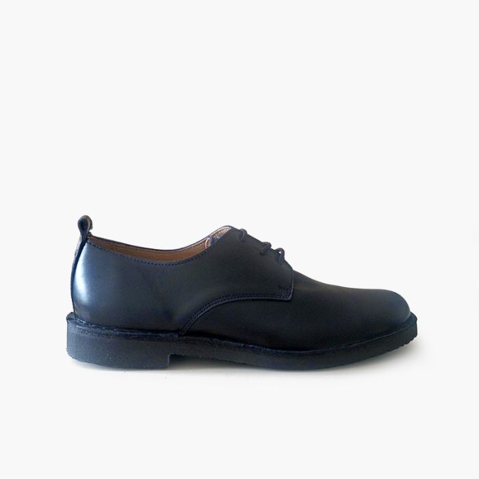 Zapatos niño blucher piel cordones