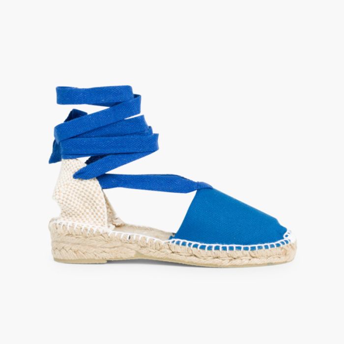 Valencianische Espadrilles für Mädchen, einfarbig