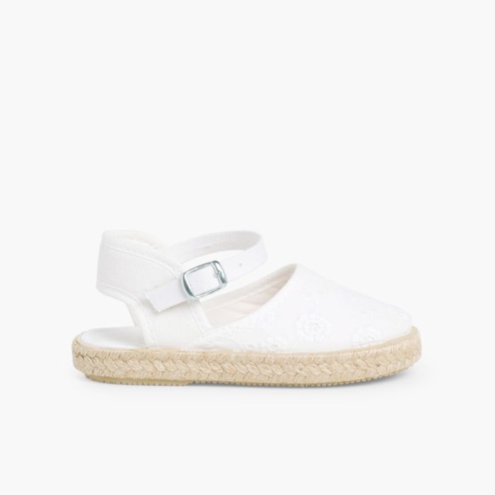 Espadrilles für Mädchen mit Schnallenverschluss