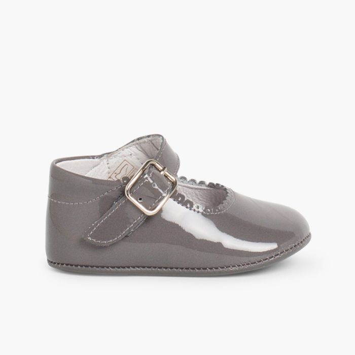 Mercedita Baby Badanita Schnalle aus Lackleder