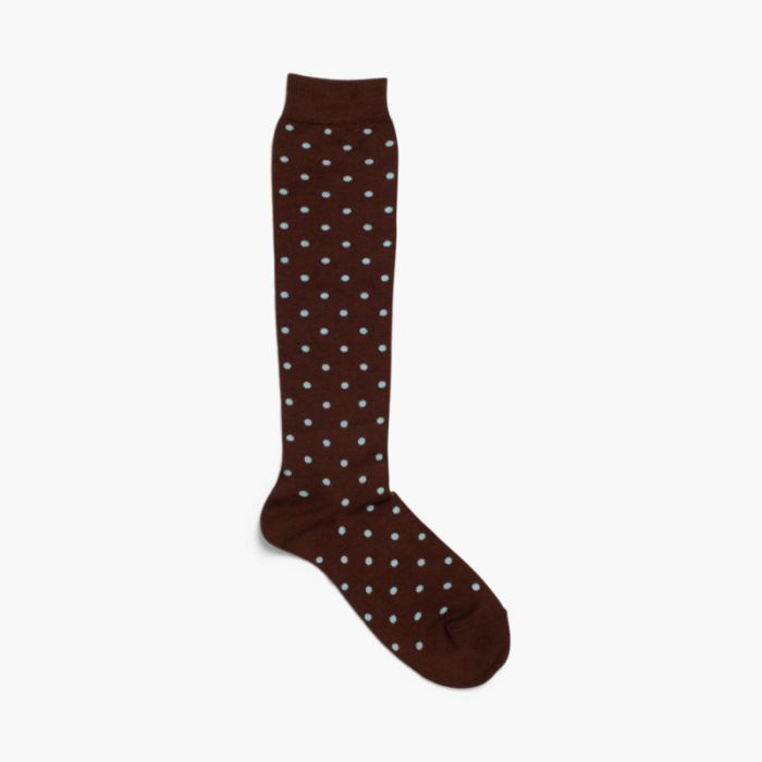 Gepunktete Socken