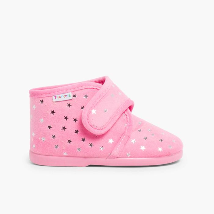 Hausschuhe mit Sternchen-Bootie-Design
