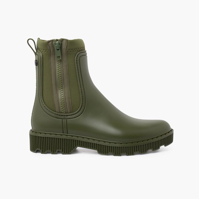 Stiefeletten für Mädchen und Frauen mit seitlichem Reißverschluss