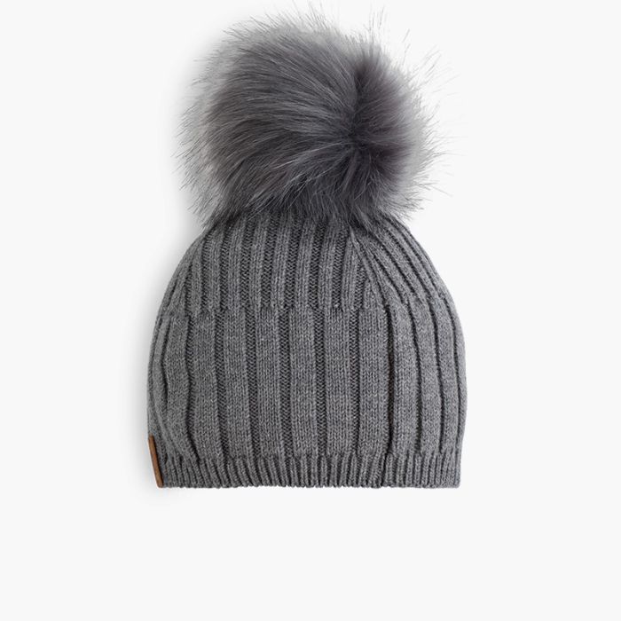 Quastenhut mit Haarbommel