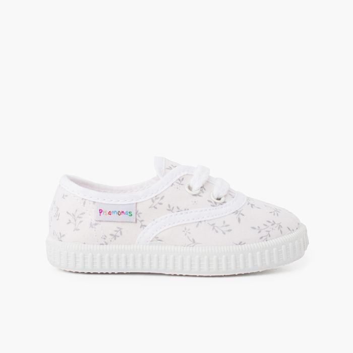 Sportschuhe aus Canvas mit Print für Jungen
