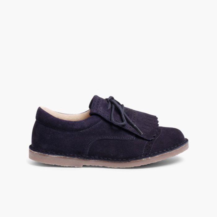 Blucherschuhe Jungen mit Fransen