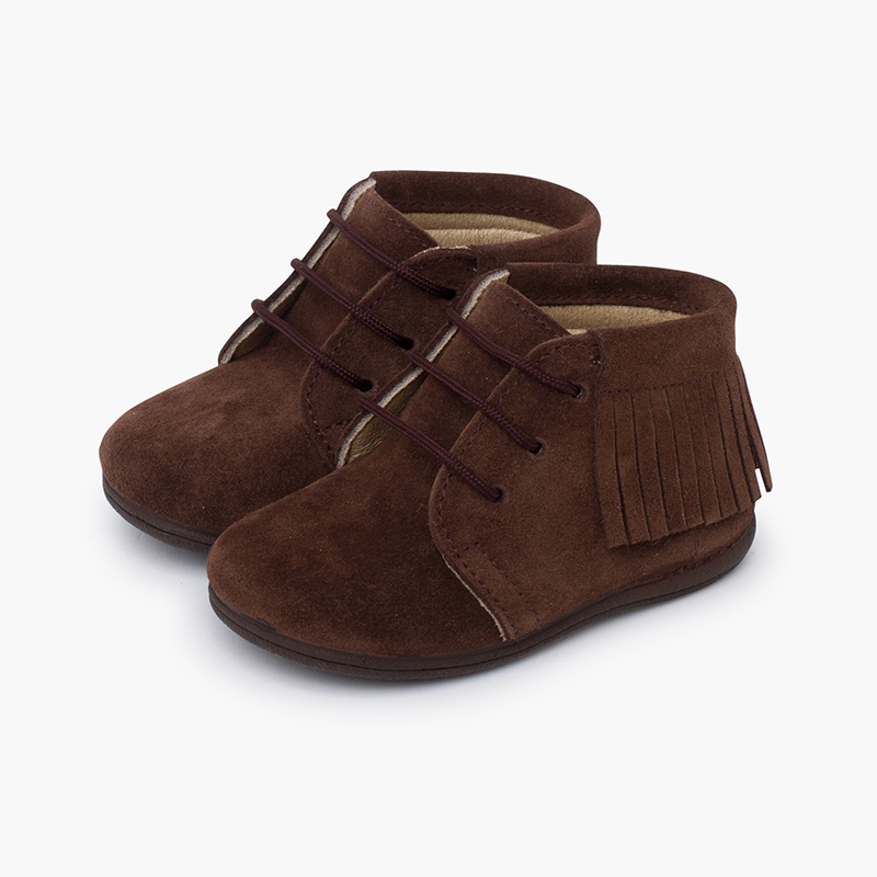 Stiefeletten mit Fransen